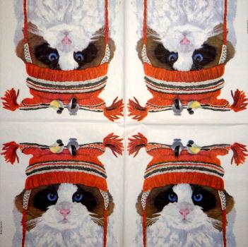 KAT-950 Katzen - 3-lagig - Two Can Art - CS
